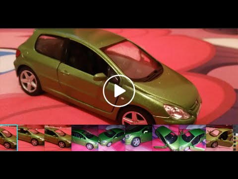 Carrito peugeot 307 juguetes goldieblox toy car