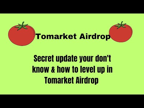 The Tomarket Airdrop: What You NEED To Know