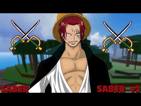 How to Get Saber + Saber V2 Showcase | Blox Fruits