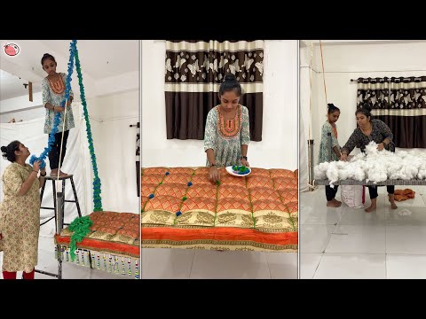 Two sister - Khat/charpai to bed Swing