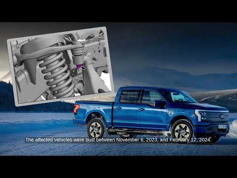 Ford F-150 Lightning Recall: Major Suspension And Steering Issue