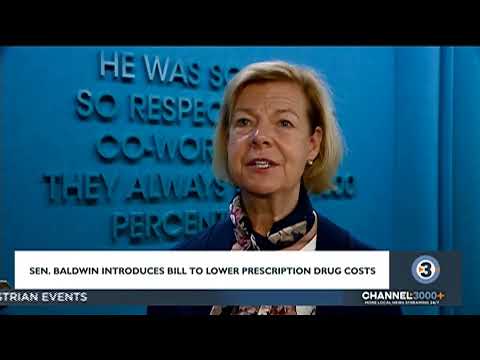 WISC: Baldwin Introduces Bill to Cap Prescription Drug Costs for Over 3.3 Million Wisconsinites