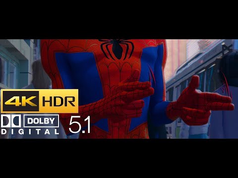 Spider-Man: Into the Spider-Verse - Opening Scene (HDR - 4K - 5.1)