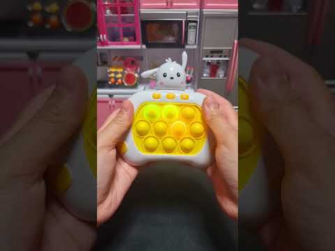 Satisfying with Playing Speed Push Game Pop It Eletrônico Fidget Toy ASMR #asmr #viral #trending