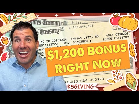 Thanksgiving Day $1,200 BONUS RIGHT NOW - SSA, SSDI, SSI, VA, Low Income