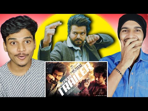 The GOAT Trailer REACTION | Thalapathy Vijay |