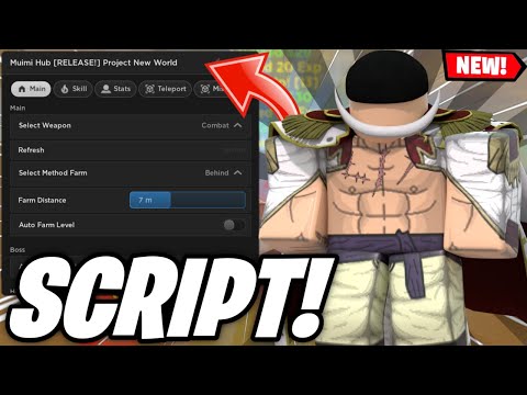 Roblox Project New World Script Auto Farm *PASTEBIN 2023* Working Script Hack