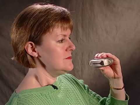 How to use a dry powder disk inhaler