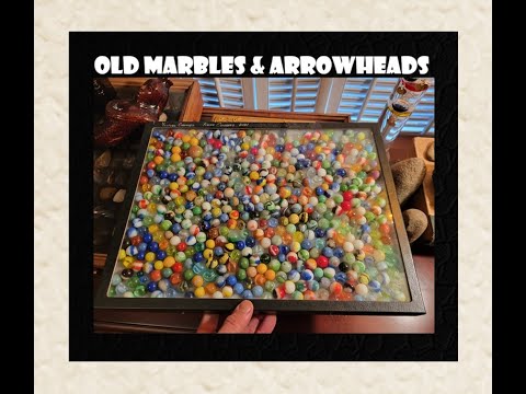 Vintage Marbles & Indian Arrowheads - Antiques - Arrowhead Hunting - Bottle Digging - Ohio Valley -