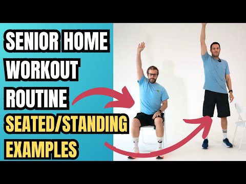 Full Body Workout for Seniors - Easy 30-Minute Follow Along Routine (Seated And Standing Exercises)