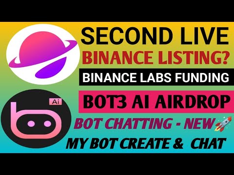 Second Live Airdrop Update | Second Live Metaverse Airdrop | Bot3 Ai Airdrop | Bot3 Chat Airdrop