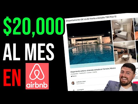 $20,000 MENSUALES con mi primer AIRBNB