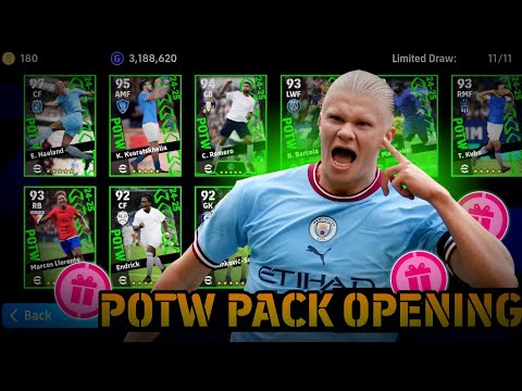 Worldwide Potw 29 Aug Pack Opening 🛑 |eFootball 2024 Mobile