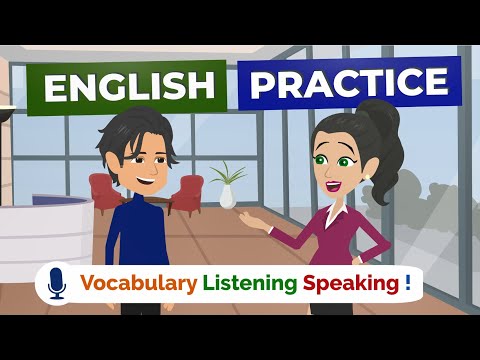 Easy to Learn English Speaking with Shadowing English Conversation Practice