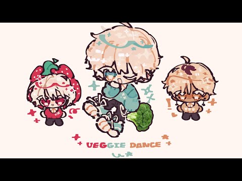 Veggie Dance [ Oc Animation ] Cecil, Lin, Ace & Orion