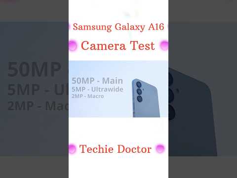 Samsung Galaxy A16 5G Camera test | Camera quality Problems