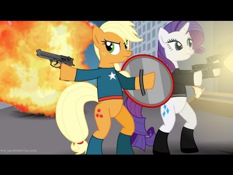 Avengers Re-enacted by Ponies