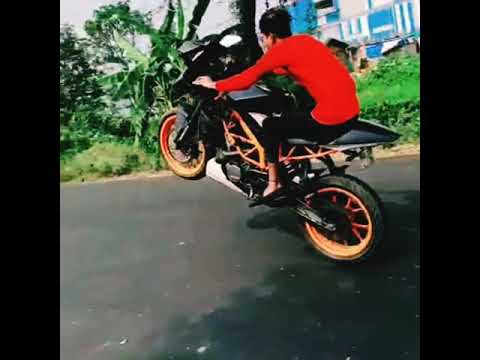 #ktm Rc 200 #Wheeliestunt  whatsapp status on #YouTube🔥🔥 #shorts