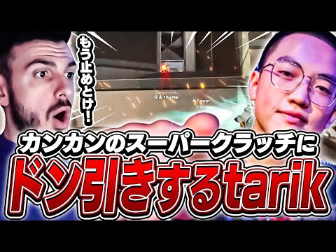 【EDG対GIA】カンカンファンボのtarikがEDGをガチ応援！【VALORANT】【日本語翻訳】