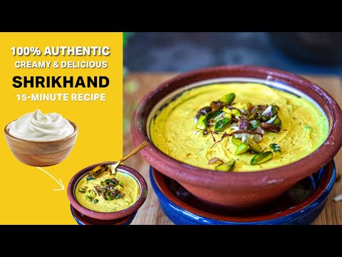 Perfect Traditional Shrikhand Recipe - बाजार जैसा श्रीखंड - Instant Shrikhand Made from Scratch