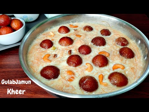 నోరూరించే స్పెషల్ స్వీట్| Gulab Jamun Kheer in Telugu| Semiya Payasam Recipe in telugu| Sweet recipe