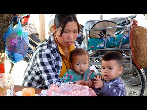 Single mother gets attention from policeman - harvesting giant cabbage garden. Triệu Thu Thùy.