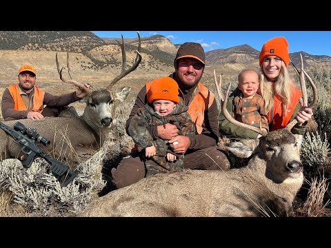 My Wife And I DOUBLED Up On MULE DEER