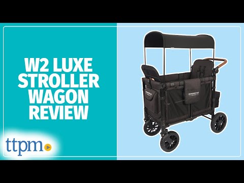 W2 Luxe Stroller Wagon from Wonderfold Review!