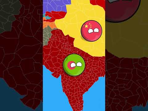 What if Bangladesh rules the Asia #shorts#viralshorts#trending#countryballs#pakistanindia#friendship