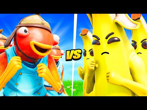 I Got 50 FISHSTICKS VS 50 BANANAS To Compete For $1000!