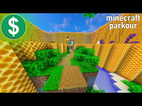 Minecraft Parkour Gameplay NO COPYRIGHT (4K)