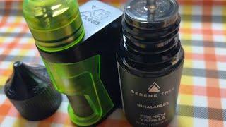 Serene Tree Delta 8 THC French Vanilla Infused Vape Juice review! Perfect for micro dosing! ☕