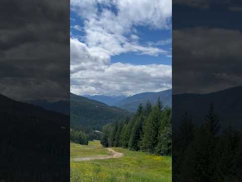 Mountain View while Hiking. #nature #shorts #views