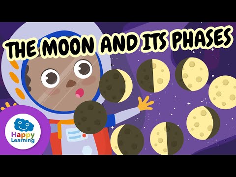 THE MOON AND ITS PHASES | Educational Videos for Children