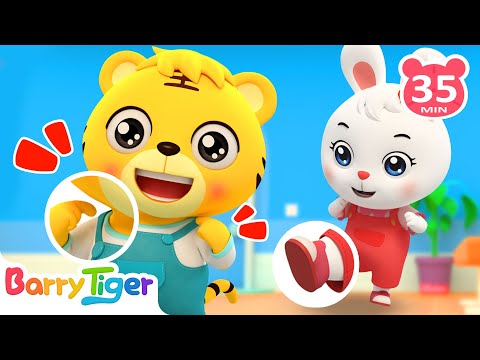 身體部位歌｜大合集📚｜經典熱門兒歌🎶｜Kids Song🎵｜動畫✨｜童謠｜貝樂虎中文｜Nursery Rhymes