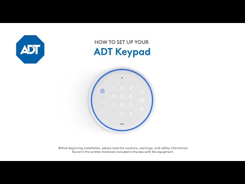 How to set up your ADT Keypad