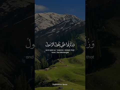 Powerful Reminder from Quran | Surah Baqarah 2:214 | Indeed Allah’s help is near 🕊️