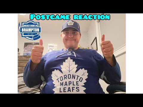 HOCKEY NIGHT IN BRAMPTON POSTGAME REACTION!!!!!!!!