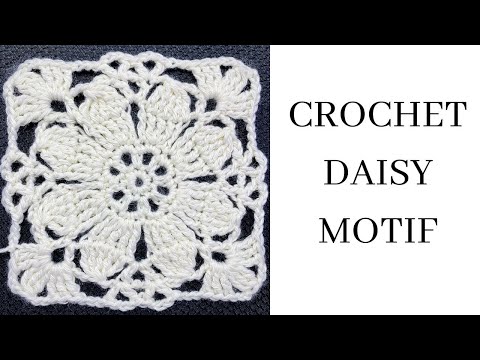 Crochet Daisy Motif