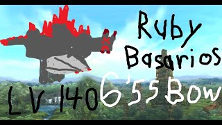 MH4U MH4G - Lv140 Ruby Basarios / Bow / 6'54"53