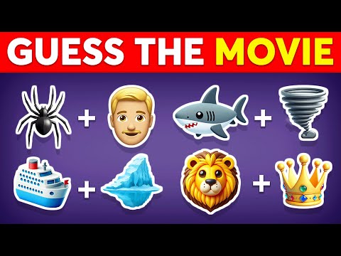 Guess the Movie by Emoji Quiz 🍿🎥 120 MOVIES BY EMOJI | Monkey Quiz