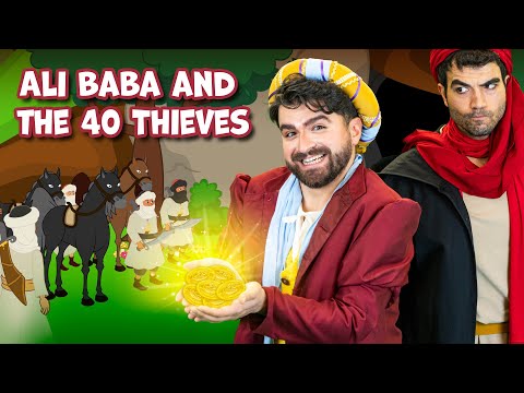 Ali Baba and the 40 Thieves | Bedtime Stories for Kids in English | Fairy Tales