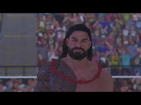 WWE Crown Jewel LA Knight vs Roman Reigns Undisputed Universal Championship