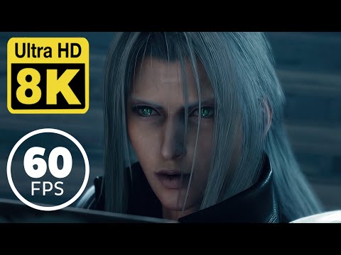 FINAL FANTASY VII REMAKE Theme Song Traile 8K 60 FPS (Upscale with Machine Learning AI)