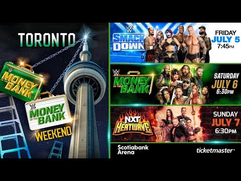 WWE MONEY I THE BANK 2024, NXT HEATWAVE 2024 & SMACKDOWN IN TORONTO : GET HYPED (w/ JAKE DeMARCO)