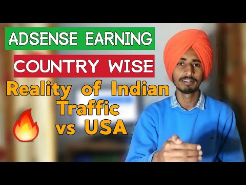 Adsense Earning USA VS India Live Proof | Which Country Traffic is best to Earn from Google Adsense