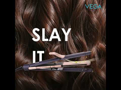 Ready to #SwitchPlayShine? With the Vega Ionic 3-in-1 Hair Styler—straighten, curl, crimp, repeat!