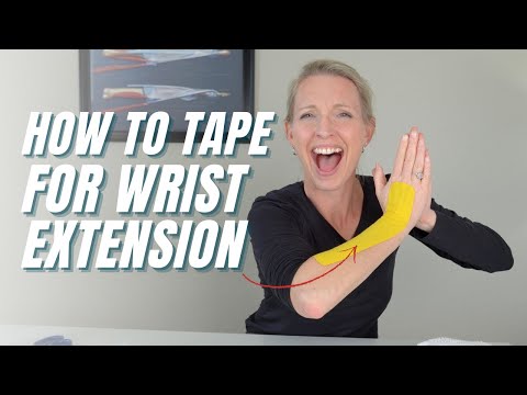 How to Increase Wrist Extension with Kinesiology Tape