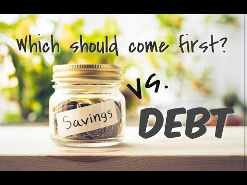 Savings vs Debt Payoff - Which Should Come First? | Budgeting 101