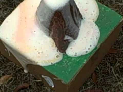 Paper Mache Volcano